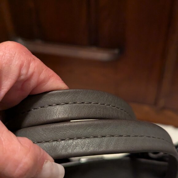 Coach Mixed Leather Dreamer 36 Handbag Gray - Picture 9 of 16